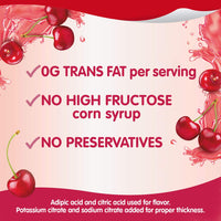 Snack Pack Sugar-Free Cherry Juicy Gels, 4 Count