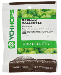 HopUnion - 2050A Imported Hop Pellets for Home Brew Beer Making (German, Hallertau) 1oz