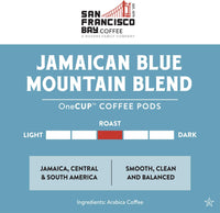San Francisco Bay Compostable Coffee Pods - Jamaica Blue Mountain Blend (10 Ct) K Cup Compatible including Keurig 2.0, Medium Roast