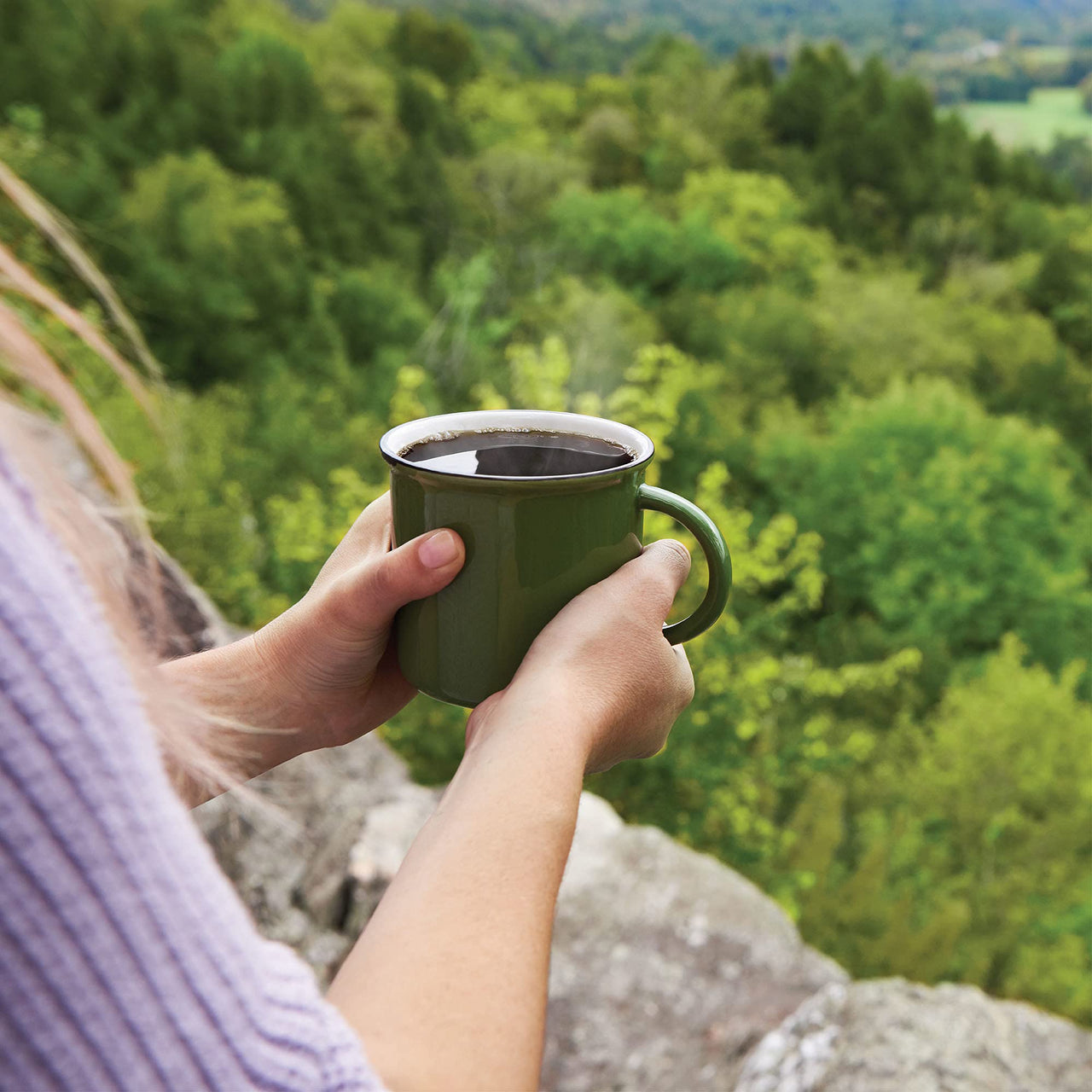 Green Mountain Coffee Half Caff Keurig Single-Serve K Cup Pods, Medium Roast Coffee, Bagged 12oz., Half Caff, 12 Oz