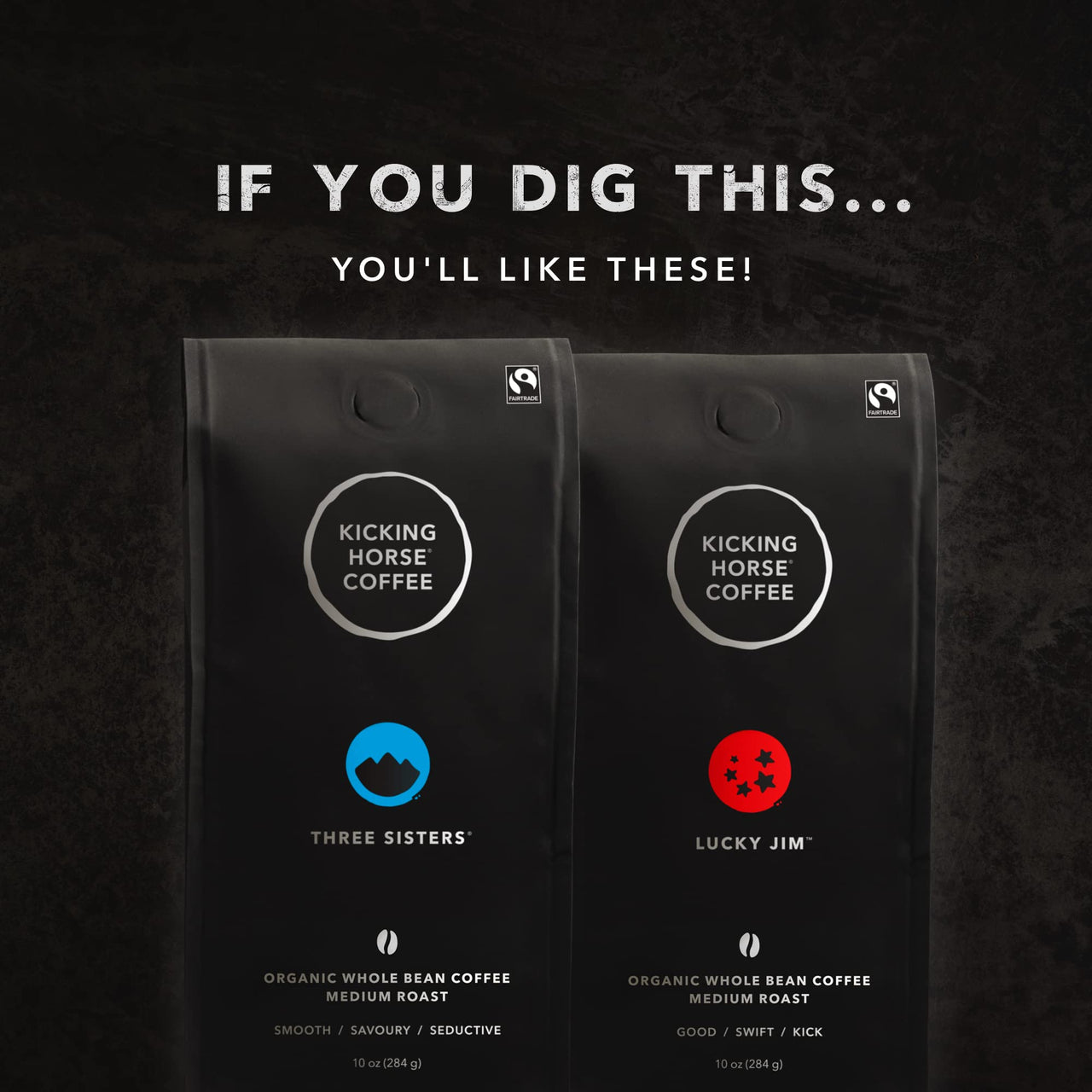 Kicking Horse Coffee, Smart Ass, Medium Roast, Whole Bean, 10 oz