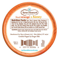 Torie and Howard Organic Hard Candy Tin, Blood Orange and Honey, 2 Ounce