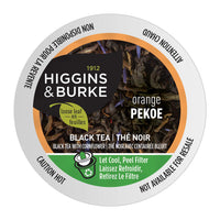 Higgins & Burke Orange Pekoe, Loose Leaf Black Tea, Keurig K-Cup Brewer Compatible Pods, 24 Count