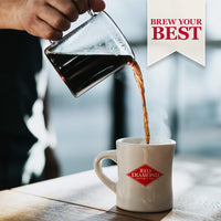 Red Diamond Ground Coffee, Classic Blend, Medium Roast, Premium Arabica Beans, Smooth & Rich Flavor, 11 Ounce Resealable Can