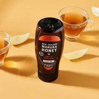 Nature Nate's  Manuka Honey UMF Certified 7+ | MGO 144+ - New Zealand Manuka Honey - All-Natural Sweetener, 13.2 oz Squeeze Bottle