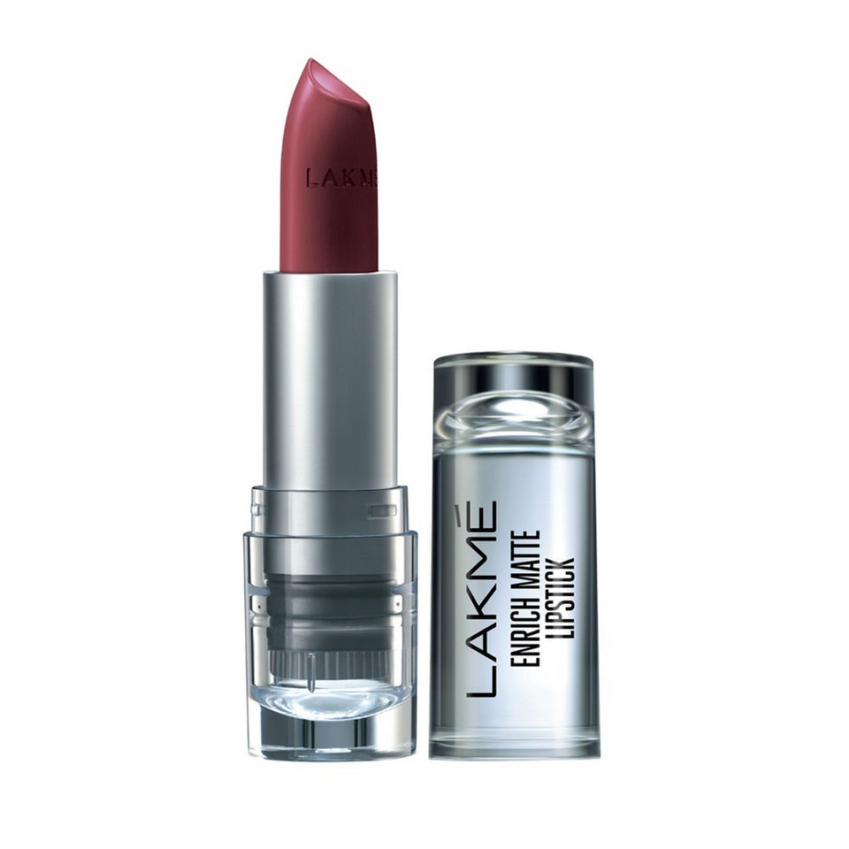 Lakmé Enrich Matte Lipstick, Shade RM10, 4.7g