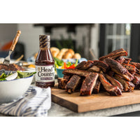 Head Country Bar-B-Q Sauce, Sweet & Sticky | Gluten Free BBQ Sauce With No Allergens Or Preservatives | Sweet & Robust Championship Barbecue Sauce Great on Beef, Pork & Chicken | 20 Ounce, Pack of 1