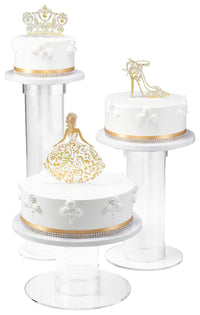DecoPac QUINCEANERA Cake Decorating Kit, XL-GOLD Cake and Cupcake Toppers for Girls Sweet 15 Birthdays and Parties, Quince Aos