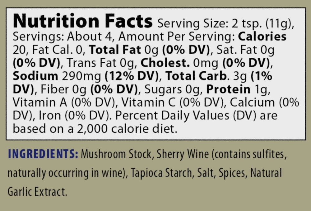 More Than Gourmet Essence De Champignon Gold; Mushroom Essence, 1.5 Ounce Units (Pack of 6)