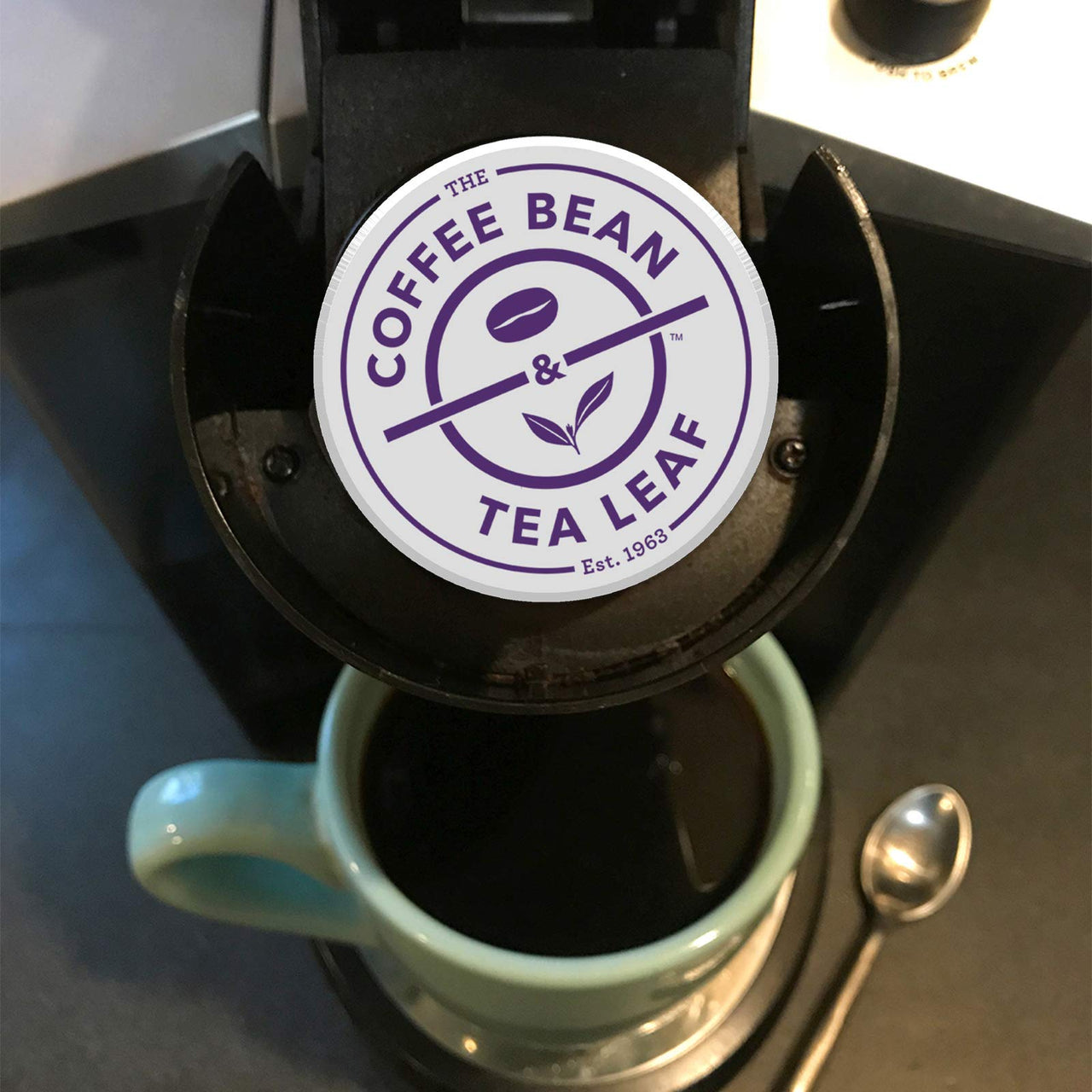 Coffee Bean and Tea Leaf Coffee Pods, Organic Espresso Coffee, Dark Roast Coffee for Keurig K Cups Brewers, 24 Count