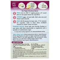 Namaste Foods Organic Gluten Free Yellow Cake Mix, 12 Ounce  Allergen Free