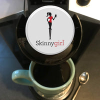 Skinnygirl Coffee Pods, Breakfast Blend, Single Serve Coffee for Keurig K Cups Machines, Hot or Iced Coffee, Light Roast Coffee in Recyclable Pods, 24 Count