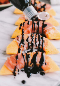 Tondo Balsmic Glaze, Balsamic Vinegar of Modena, Small Batch Balsamic Reduction, All Natural, No Coloring Used, 8 Ounce