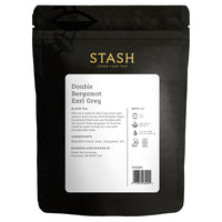 Stash Tea Double Bergamot Earl Grey Premium Loose Leaf Black Tea, 3.5 Ounces