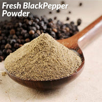 Himalayan Chef Organic Black Pepper Powder - 6.17Oz (175g), Free from Artificial Colors & Additives, Non GMO & Kosher Certified, Pepper Shaker