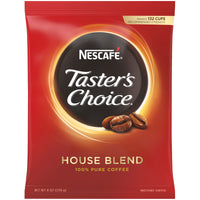 Nescafe Instant Coffee, Taster's  Choice Light Roast House Blend, 8 Ounce Bulk Bag