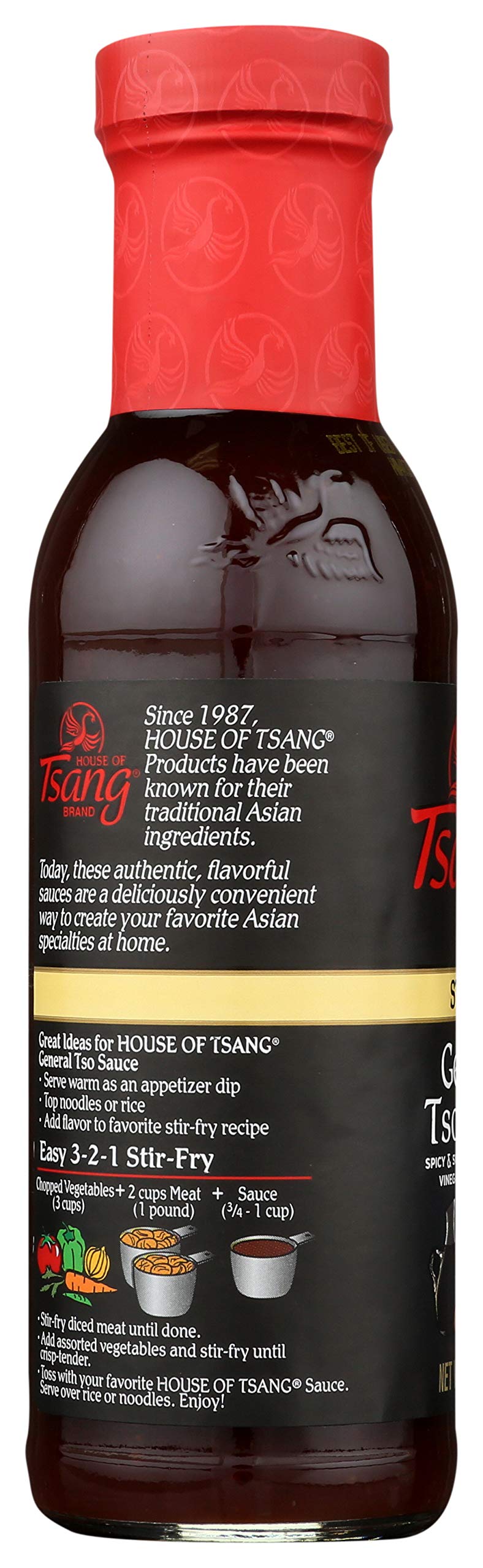House of Tsang General Tso Sauce, 12.6 Ounce