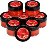 Lip Balm Ultra Moisturizer Lock Strawberry & Honey Flavor All Natural Pack of 8 X 10 Gms(0.35 Ounces) in Tin - Vaadi Herbals