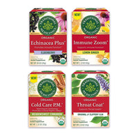 Traditional Medicinals  Get Well Gift Box (4 Pack)  Organic Herbal Tea Variety Pack for Immune Support and Seasonal Care  Caffeine Free - 64 Tea Bags
