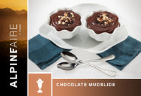 Alpine Chocolate Mudslide Freeze Dried/Dehydrated, Dessert Pouch, Just-add-Water, 2-Servings per Pouch