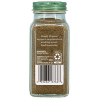 Simply Organic Ground Nutmeg, Certified Organic | 2.3 oz | Myristica fragrans Houtt.
