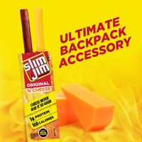 Slim Jim Original 'N Cheese, Original Flavor, 0.9 oz 10 ct