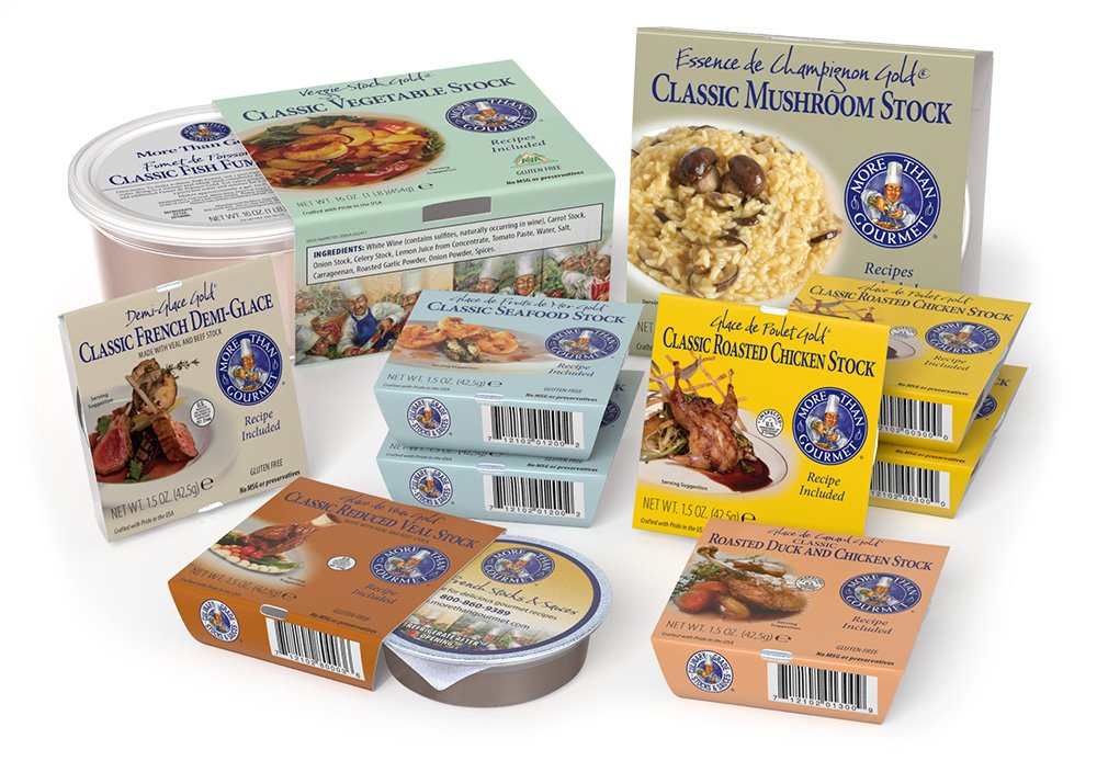 More Than Gourmet Glace De Volaille Gold, Roasted Turkey Stock, 1.5 Ounce Package