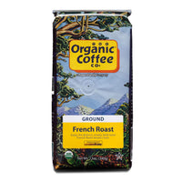 The Organic Coffee Co. Ground Coffee - French Roast (12oz Bag), Dark Roast