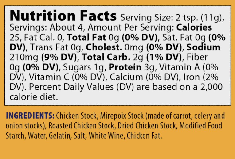 More Than Gourmet Roasted Chicken Demi Glace, 1.5 Ounce (Pack of 6)