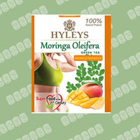 Hyleys Tea Moringa Oleifera with Mango Flavor - 50 Tea Bags (Miracle Tree Tea)