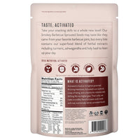 Living Intentions Organic Sprouted Sunflower Seeds: Smokey Barbeque  NonGMO  Gluten Free  Vegan  Paleo  Kosher  8 Ounce Unit