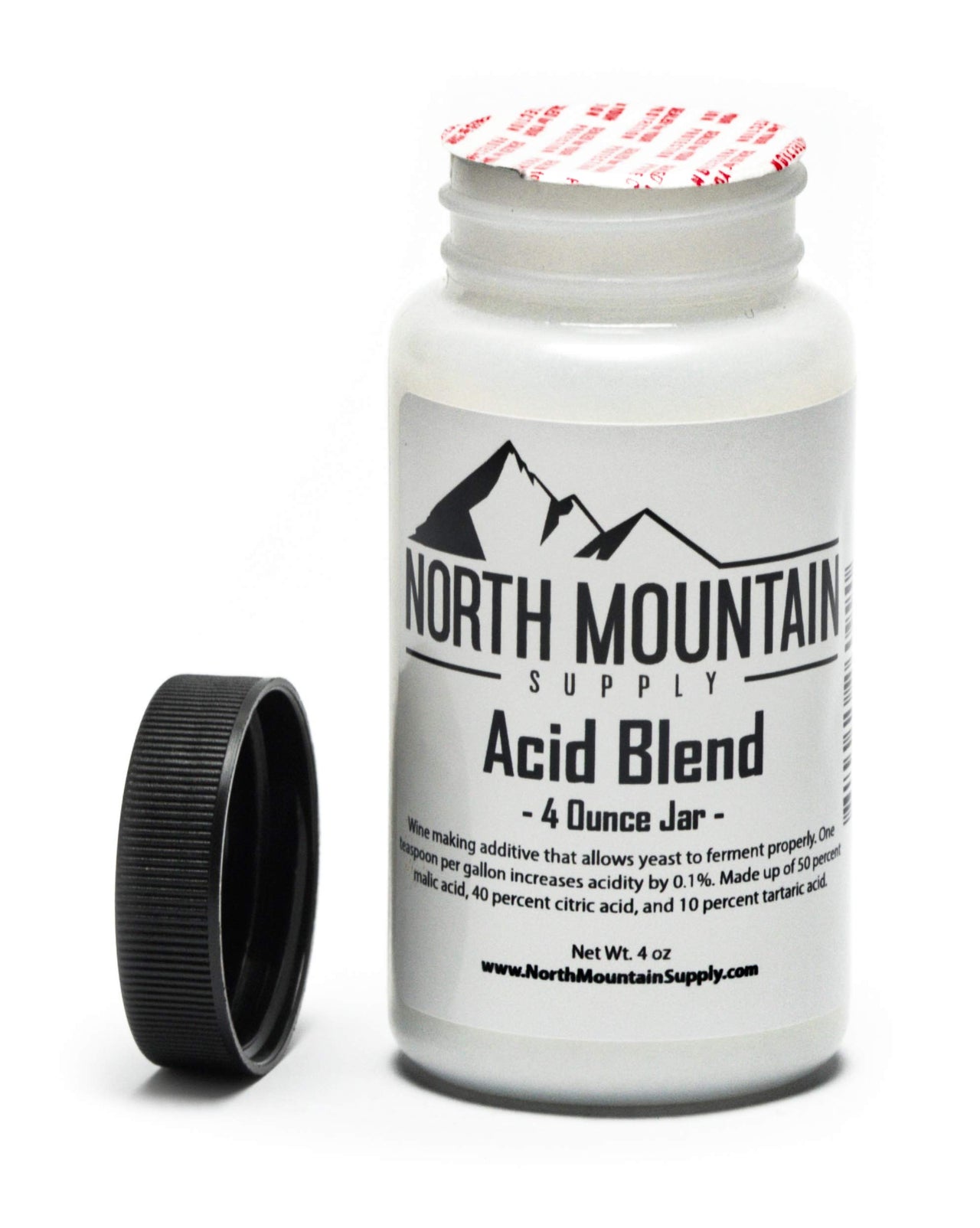 North Mountain Supply - AB-4oz Food Grade Acid Blend - 4 Ounce Jar