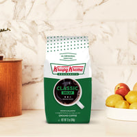 Krispy Kreme Classic Decaf, Ground Coffee, Medium Roast, Bagged 12oz