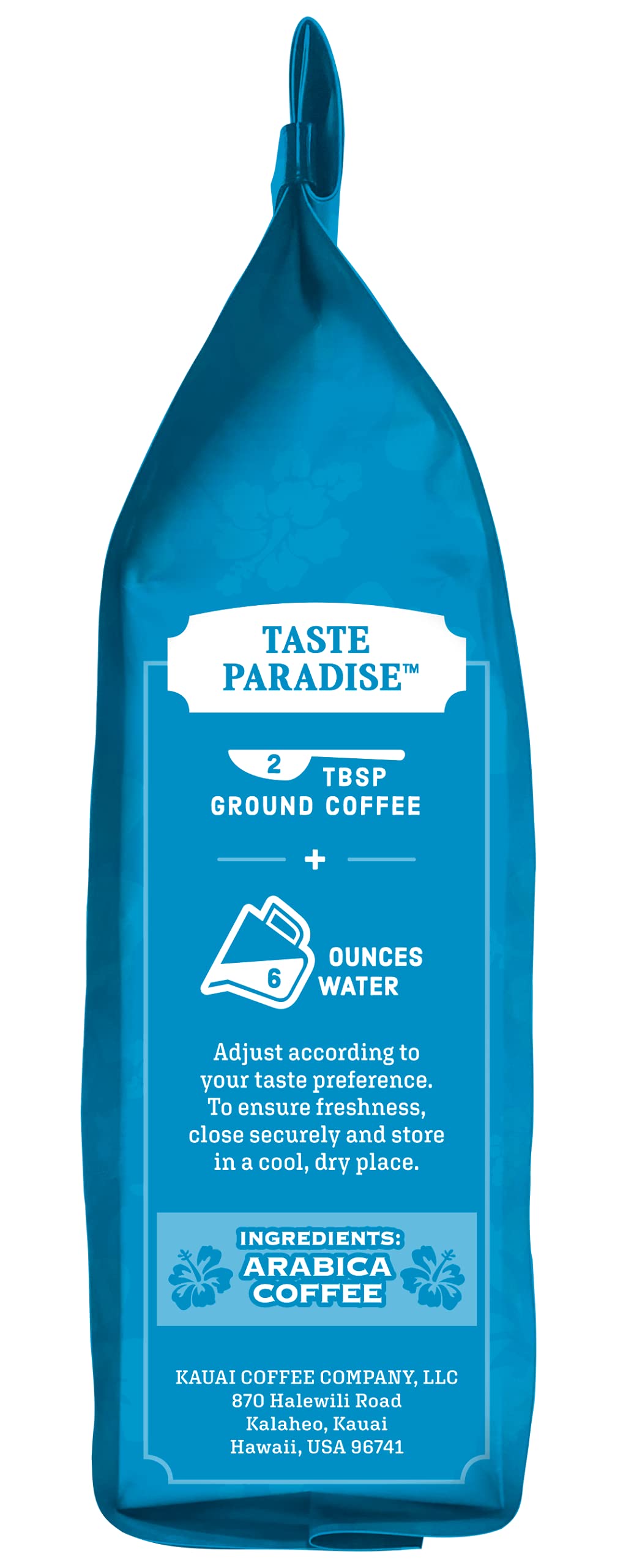 Kauai Whole Bean Coffee, Koloa Estate Medium Roast  Arabica Whole Bean Coffee from Hawaiis Largest Coffee Grower - Bright Aroma with Light Floral Notes - 10 Ounce
