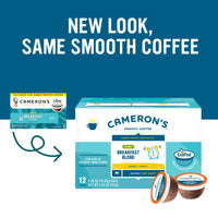 Cameron's  Coffee Single Serve Pods, Decaf Breakfast Blend, (Pack of 12)