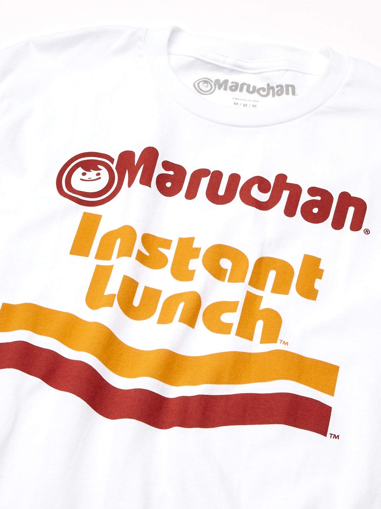 Maruchan unisex adult Ramen Noodle Instant Lunch Logo T-shirt T Shirt, White, XX-Large US