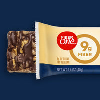 Fiber One Chewy Bars, Oats & Chocolate, Granola Bar Snacks, 7 oz, 5 ct