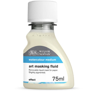  Winsor & Newton Watercolor Medium, Art Masking Fluid, 75ml  (2.5-oz) bottle Yellow