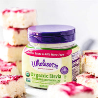 Wholesome Organic Stevia, Zero Calorie Sweetener Blend, Non GMO & Gluten Free, 6 oz jar (Pack of 1)
