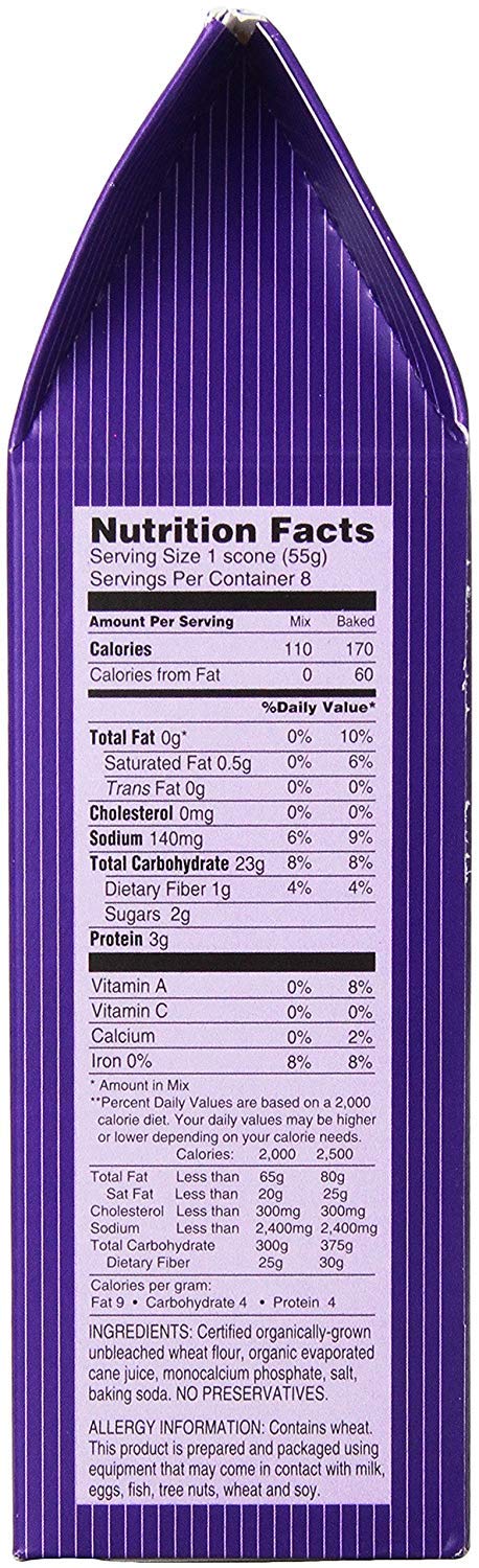 Garvey's  Organic Traditional Scone Mix, 9 Ounce (Pack of 3)