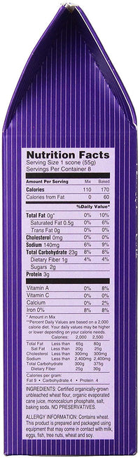Garvey's  Organic Traditional Scone Mix, 9 Ounce (Pack of 3)