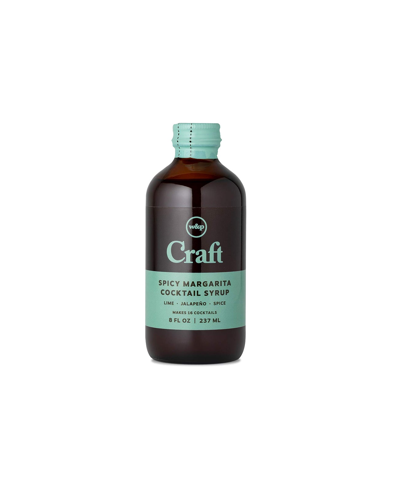 W&P Craft Cocktail Syrup Set, Old Fashioned, Moscow Mule, Spicy Margarita | Variety Pack, 8 Ounce Each, 3 Bottles | Cocktail Mixer, Handcrafted in Small Batches, Craft Cocktail, Bar Collection