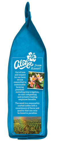 Kauai Whole Bean Coffee, Koloa Estate Medium Roast  Arabica Whole Bean Coffee from Hawaiis Largest Coffee Grower - Bright Aroma with Light Floral Notes - 10 Ounce