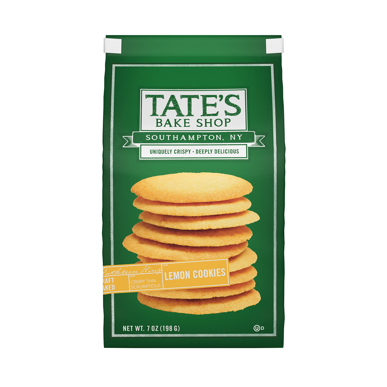 Tate's  Bake Shop Lemon Cookies, 7 oz