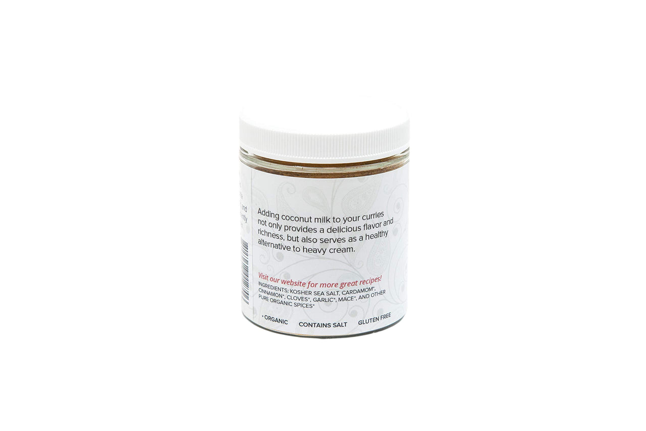 The Spice Hut Organic Curry in a Hurry Seasoning, Quick & Easy Spice Blend for Indian Cooking, with Salt 4 oz