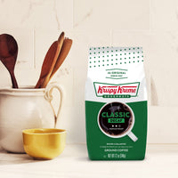 Krispy Kreme Classic Decaf, Ground Coffee, Medium Roast, Bagged 12oz