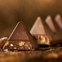 Toblerone Swiss Milk Chocolate Candy Bar with Honey and Almond Nougat, Valentines Chocolate, 12.6 oz