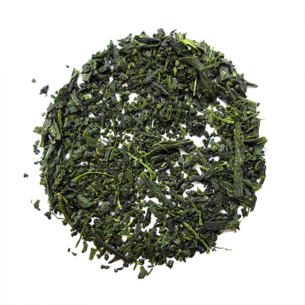 [Sugimoto Tea] Japanese Sen Cha Green Tea, Deep-Steamed (Fukamushi) Style, Award-Winning, Authentic Loose Leaf Tea, Resealable Foil Pouch (3.5 oz x 1 Pack)