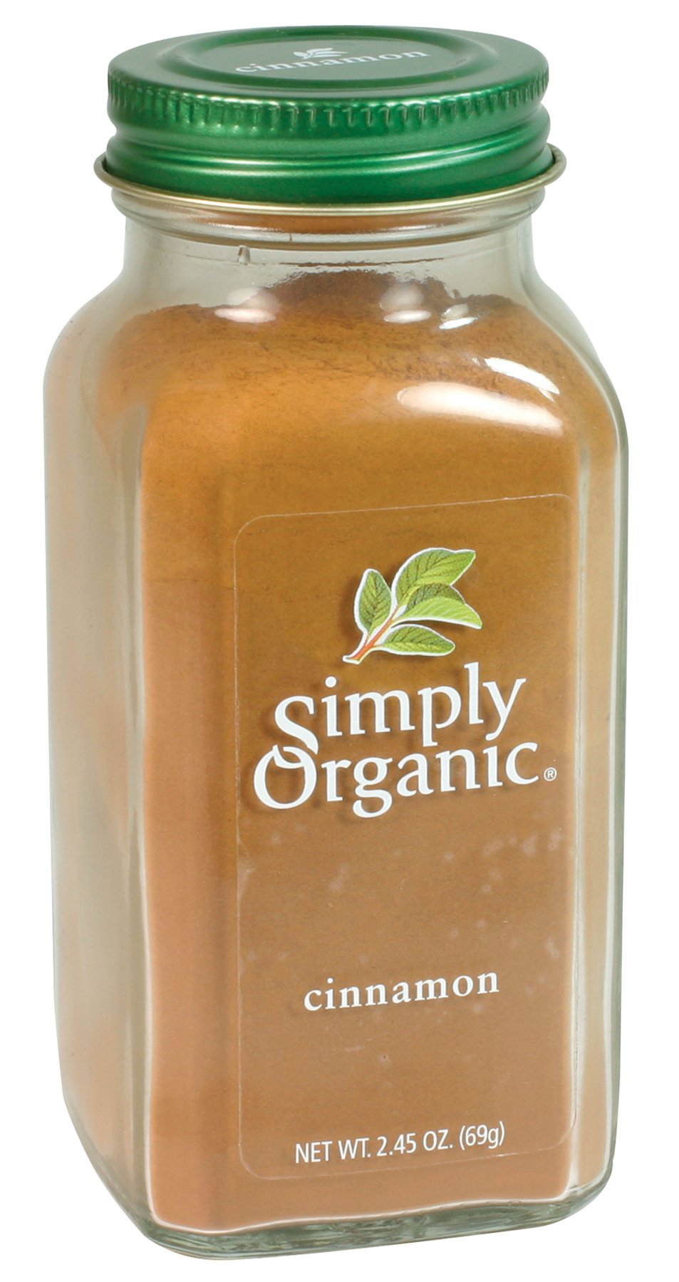 Simply Organic Cinnamon Ground Certified Organic, 2.45-Ounce Container