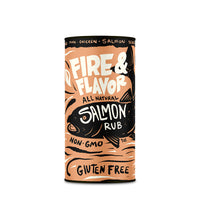 Fire & Flavor Salmon Seasoning, Poultry Seasoning, and All-Purpose Blend - All-Natural Spices and Seasonings for Turkey Rubs, Brisket Rubs, and Everyday Use